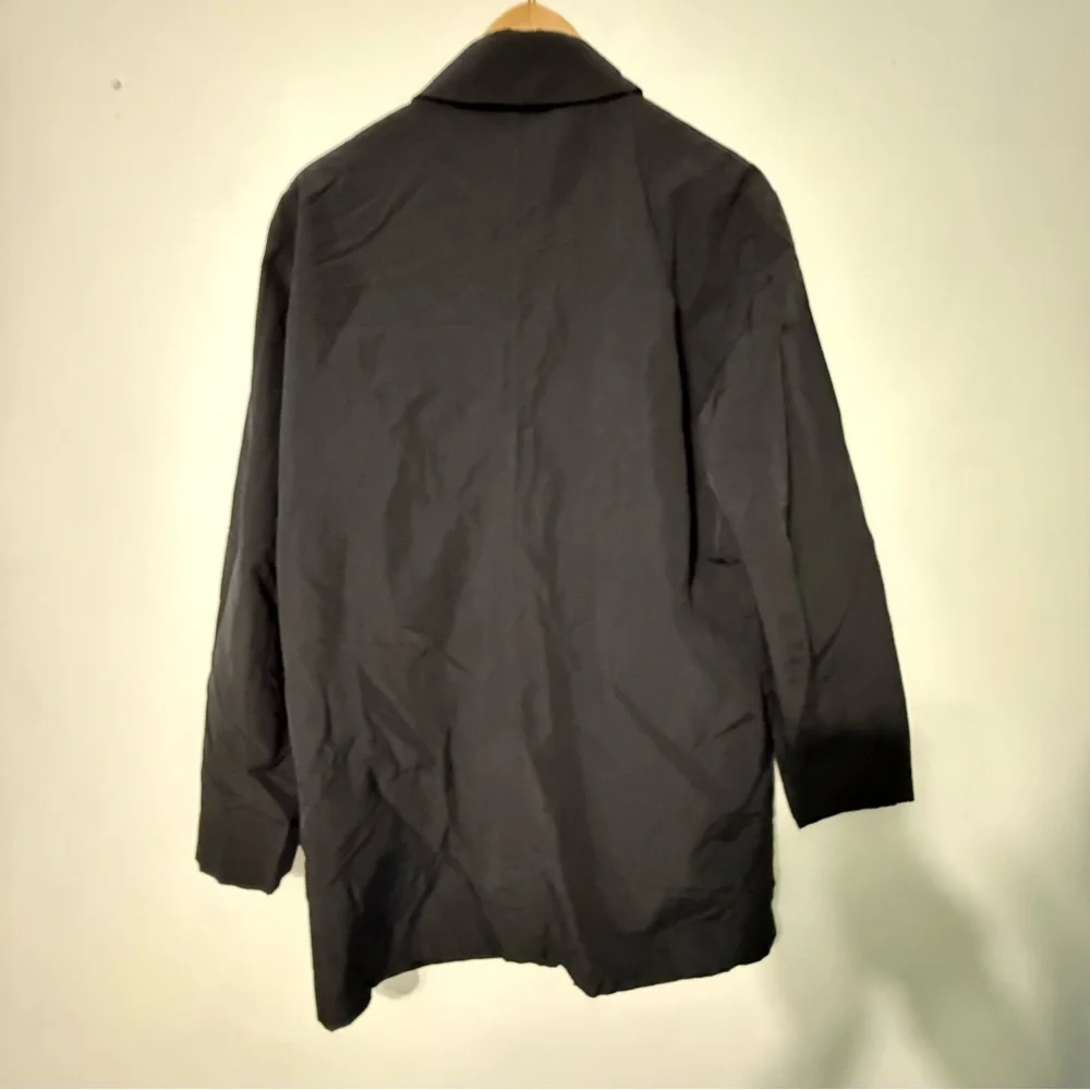 Banana Republic Men's Black Trench Coat